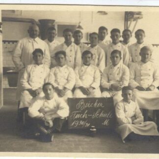 Schüler der Bäcker Fachschule 1930